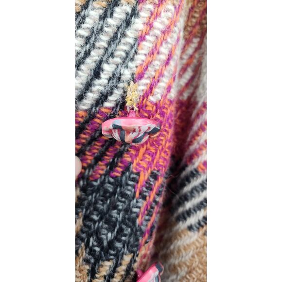 Vintage Long Line Pleated Back Coat Wool ILGWU Union Made Fully Lined - Picture 16 of 16